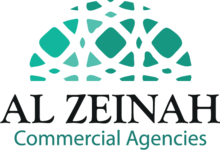 Al-Zeinah Commercial Agencies logo - premium security and packaging solutions since 1989