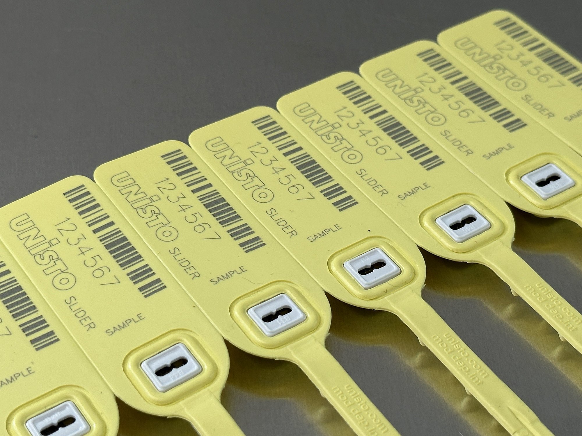 UNISTO Slider high security pull-tight plastic security seal product photo